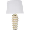 Lampe à poser en céramique et métal Glam
