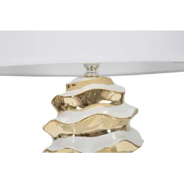 Lampe à poser en céramique et métal Glam