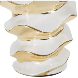 Lampe à poser en céramique et métal Glam