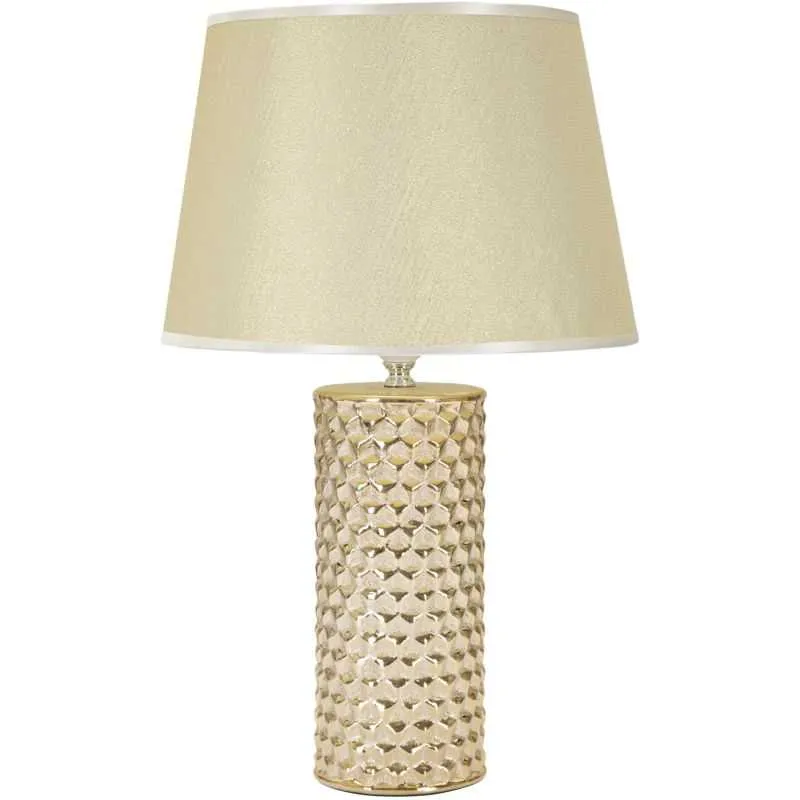 Lampe à poser en céramique et métal Glam