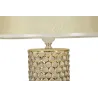 Lampe à poser en céramique et métal Glam