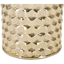 Lampe à poser en céramique et métal Glam