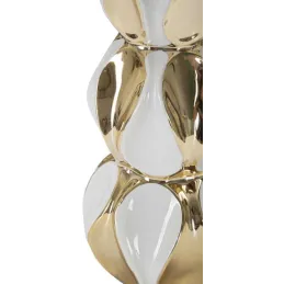 Lampe à poser en céramique et métal Glam