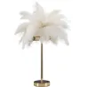 Lampe à poser en métal Palm 40 x 55 cm
