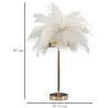 Lampe à poser en métal Palm 40 x 55 cm