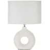Lampe à poser en céramique Seta 28.5 x 15 x 43 cm