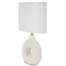 Lampe à poser en céramique Seta 28.5 x 15 x 43 cm