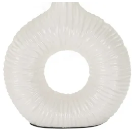 Lampe à poser en céramique Seta 28.5 x 15 x 43 cm