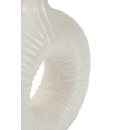 Lampe à poser en céramique Seta 28.5 x 15 x 43 cm