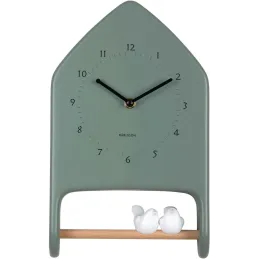 Horloge murale Love Birds