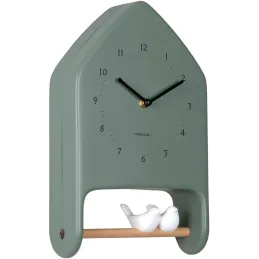 Horloge murale Love Birds