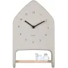 Horloge murale Love Birds