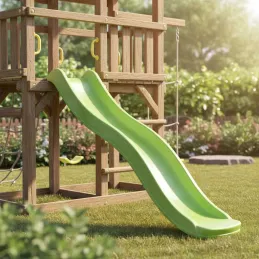Glissière de toboggan avec vague en PEHD Tweeb 175 cm
