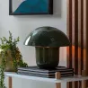 Lampe à poser en métal émaillé Fat Mushroom