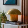 Lampe à poser en métal émaillé Fat Mushroom
