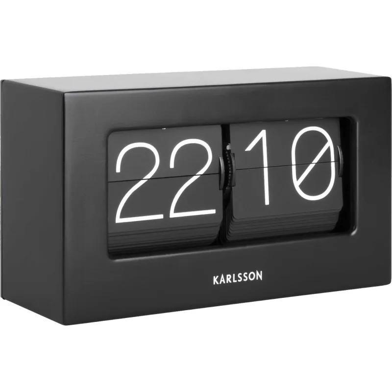 Horloge à poser Boxed Flip