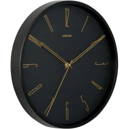 Horloge murale en métal Belle Numbers