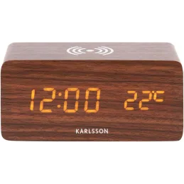 Réveil matin avec chargeur induction Block