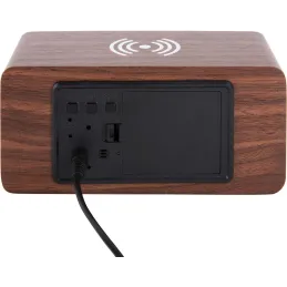 Réveil matin avec chargeur induction Block
