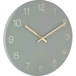 Horloge murale en métal Charm