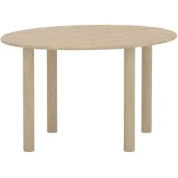 Table de repas ovale 130 x 110 x 75 cm Hilo