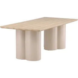 Table de repas rectangulaire 210 x 100 cm Olivia