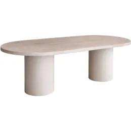 Table de repas ovale 200 x 100 cm Narvik