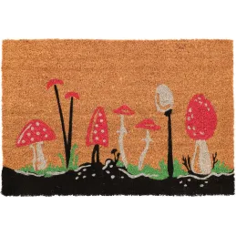 Paillasson en fibres de coco Champignons