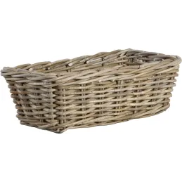 Panier en rotin 45.4 x 23.9 x 14.7 cm