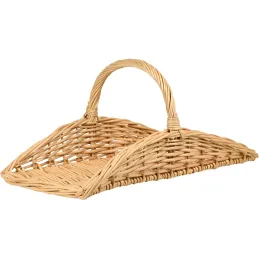 Panier en branche de saule pour fleurs et herbes