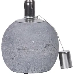 Lampe à huile en béton Organic