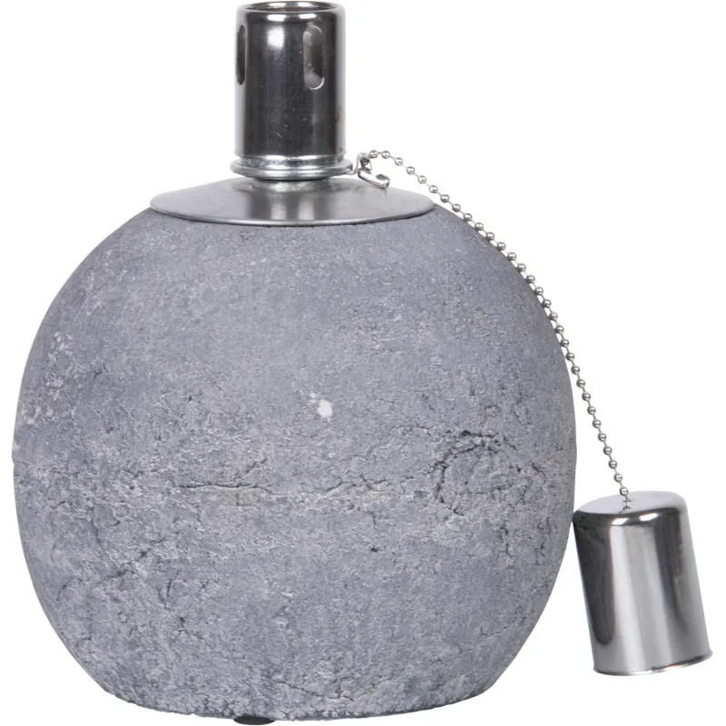 Lampe à huile en béton Organic