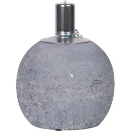 Lampe à huile en béton Organic
