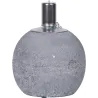 Lampe à huile en béton Organic