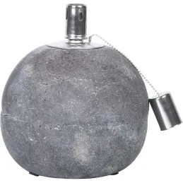 Lampe à huile en béton Organic