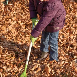Gants de jardinage pour enfant en coton et polyester