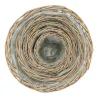 Cache pot rond en osier gris (Lot de 5)