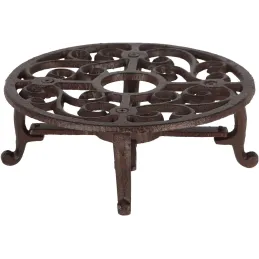 Dessous de plat chauffe-plat en fonte