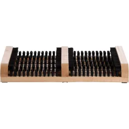 Brosse en bois de hêtre pour bottes