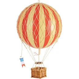 Montgolfière décorative à suspendre Floating the skies 18 x 30 cm