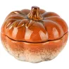 Pot en porcelaine citrouille 13 x 8 cm