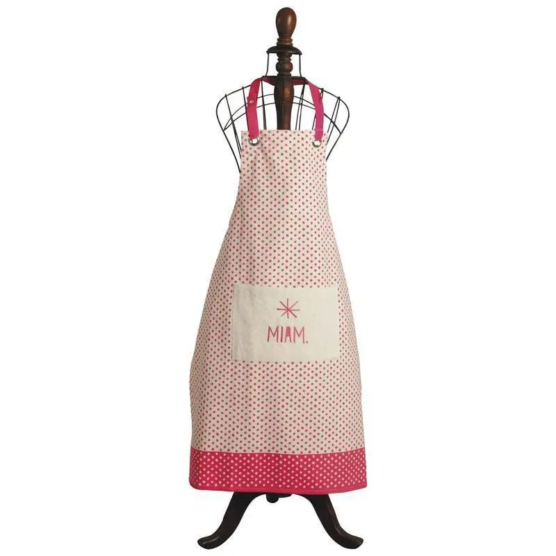 Tablier de cuisine en coton Miam