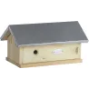 Maisonnette pour bourdons en bois et zinc