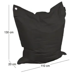 Grand coussin uni Maxi