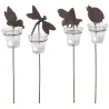 Photophores de jardin sur pique (Lot de 4)