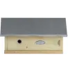 Maisonnette pour bourdons en bois et zinc