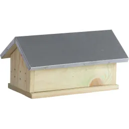 Maisonnette pour bourdons en bois et zinc