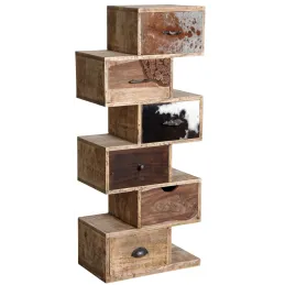 Commode zigzag 6 tiroirs