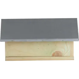 Maisonnette pour bourdons en bois et zinc