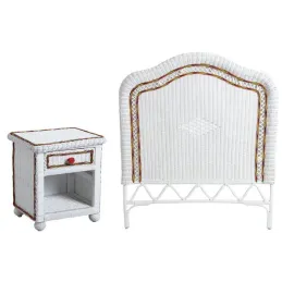 Ensemble tête de lit + table de nuit